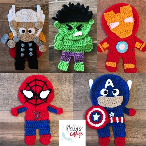 Crochet Pattern Instant Pdf Download Superhero Baby Crochet