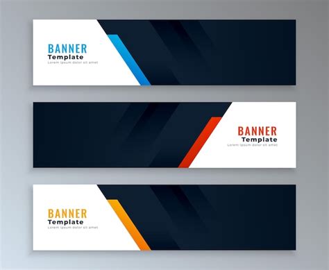 Banner Template Free Vectors And Psds To Download