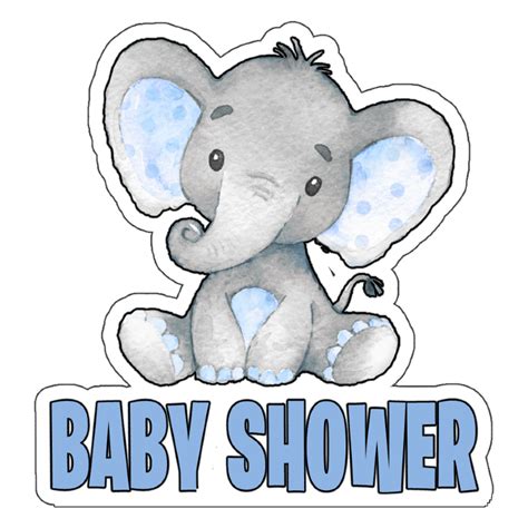 Elefante Baby Shower Png El Taller De Hector