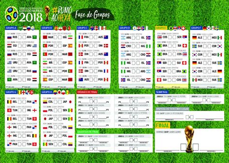 Tabela Da Copa Do Mundo 2022 Para Imprimir