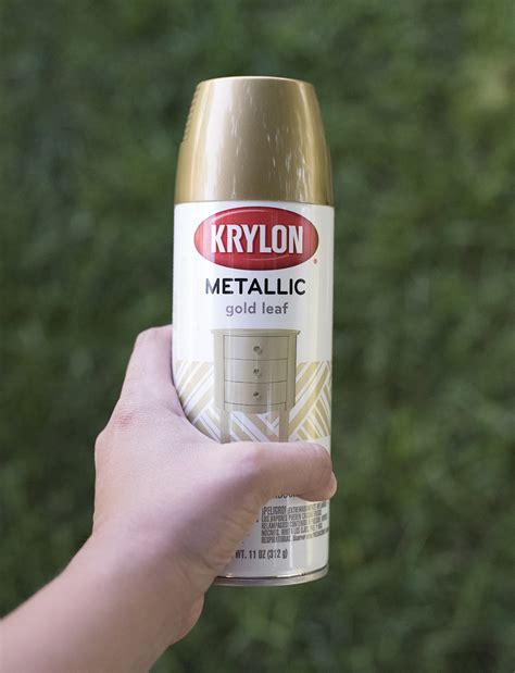 Gold Leaf Spray Paint By Krylon Room For Tuesday
