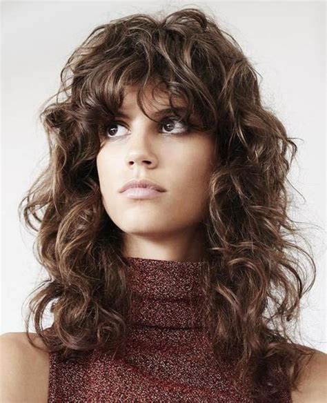 33 Curly Shag Haircuts For Short Medium And Long Curls Page 8 Mrs