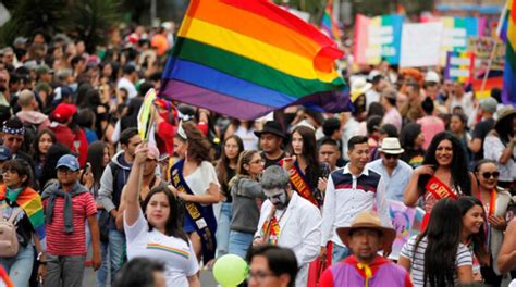 Cu Ndo Es La Marcha Del Orgullo Gay En Quito Este El Comercio