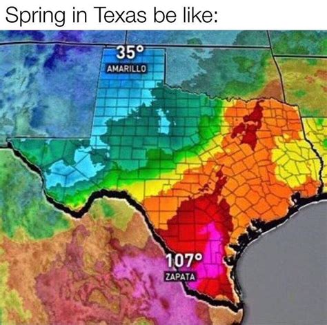 Texas Humor Texashumor On Instagram Want All Of The Temperatures