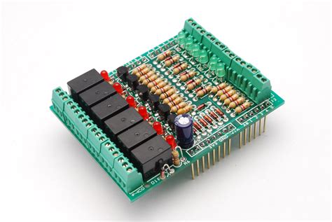 Relay Shield For Arduino Open Electronics