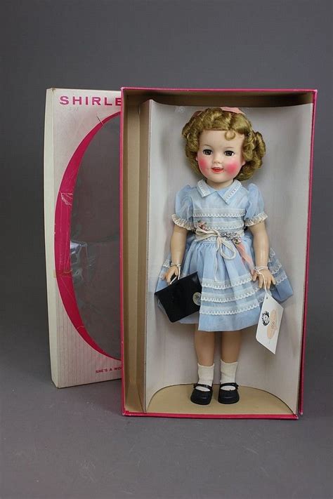 17 In Shirley Temple Doll By Ideal Toy Corp 1950s All Original In