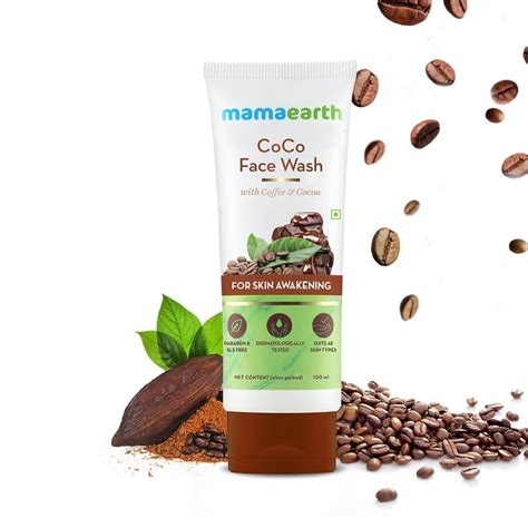 Mamaearth Coco Face Wash With Coffee And Cocoa Cream Packaging Size