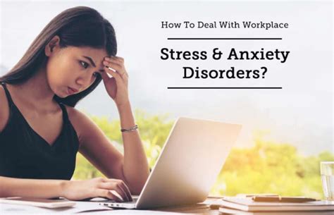 Dealing With Workplace Anxiety