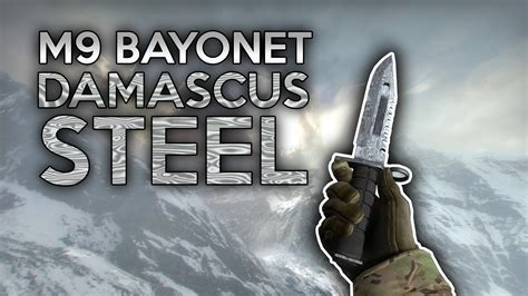 M9 Bayonet Damascus Steel Wallpaper Created By Unothumanbait