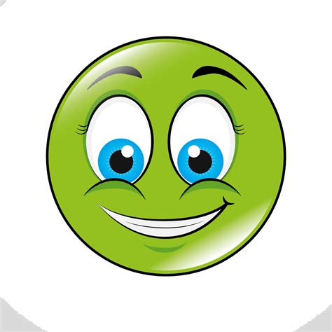 Smiley Icon Green Smiley Face Png Download 10001000 Free
