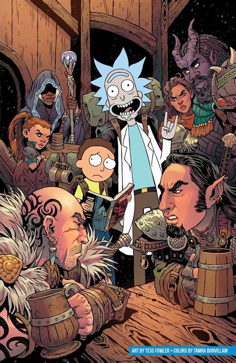 Rick and morty issue 1 is the first issue of the rick and morty comic series. Rick and Morty vs Dungeons & Dragons Issue #1
