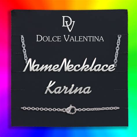 Karina Personalized Custom Made Name Necklace T Idea Birthday Xmas