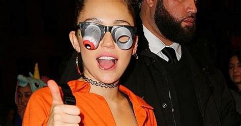 Miley Cyrus Wears Another Crazy Costume