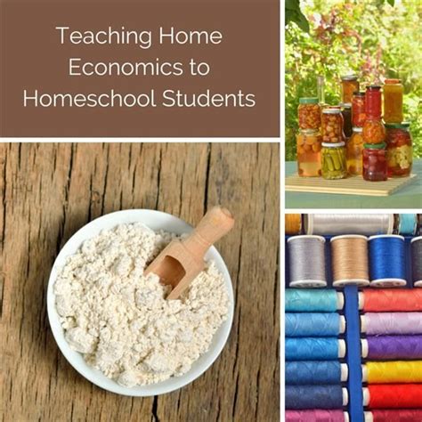 Write Your Own Home Economic Curriculum For Homeschool Students