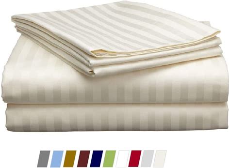 Rajlinen Queen Sheet Set 100 Cotton 400 Thread Count 15