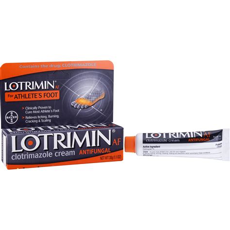 Buy Lotrimin AF Cream For Athlete S Foot Clotrimazole Antifungal Clinically Proven