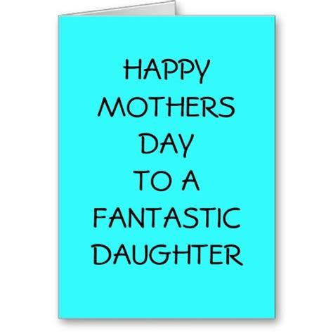 Happy Mothers Day To Daughter Cards Zazzle Happy Mothers Day Happy Mothers Day Daughter