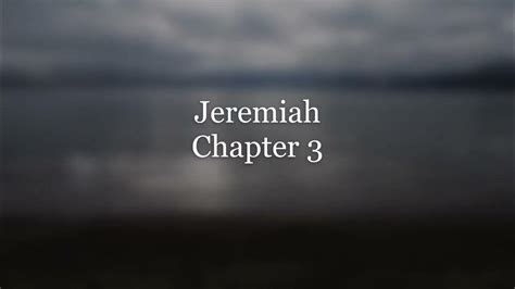 The Book Of Jeremiah Chapter 3 New King James Version Nkjv Audio