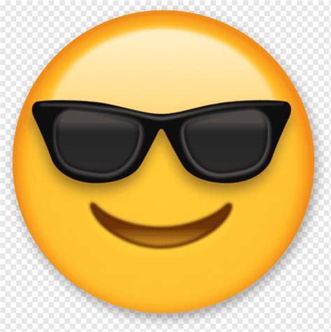 Emoji Sunglasses T Shirt Sticker Emoticon Emoji Orange Smiley