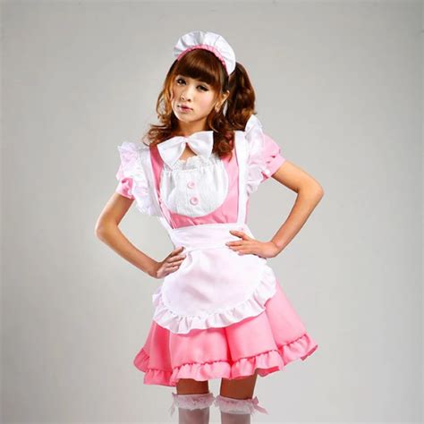 Women Cosplay Black Party Halloween Lolita Fancy Servant Dress Adult Women Sissy Maid Uniform
