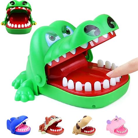 Crocodile Teeth Finger Biting Toy Game Shark Biting Finger Dentist