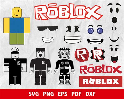 Roblox Svg Bundle Svg Files For Cricut Kids Svg Cricut Game Svg