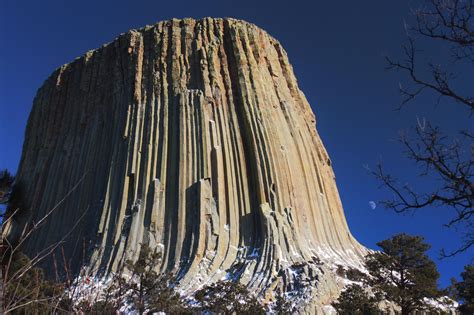 Devils Tower In The Middle Of Winter Wyoming 5184x3456 Oc Devils