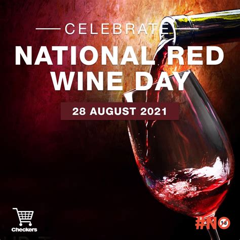 Checkers Celebrate National Red Wine Day