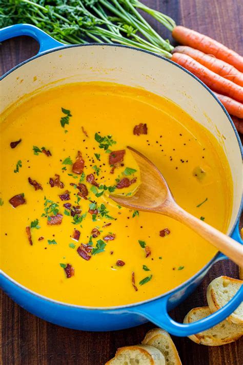 Creamy Carrot Soup Recipe