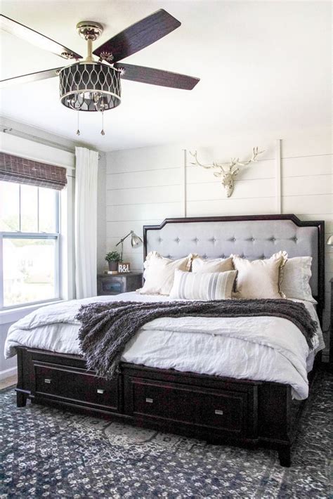 Rustic Modern Master Bedroom Reveal Sources A