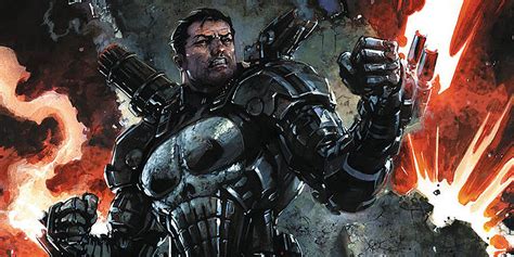 Why The Punisher Is Wearing War Machines Armor Cbr