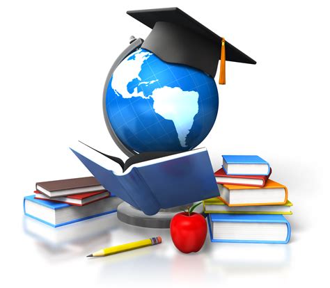 Png کره زمین با تصویر کلاه آموزشی Globe With Educational Hat Png