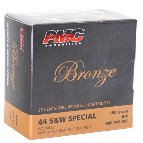 Pmc Bronze 44 Sandw Special Ammo 180 Gr Jhp Ammo Deals