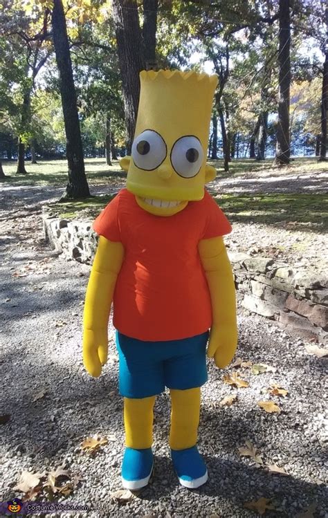 Bart Spray Painting Bart Simpson Costume Allthingdesirable