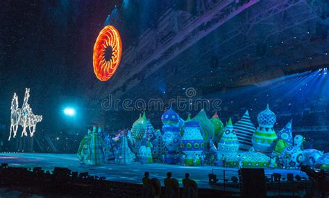Sochi 2014 Olympic Games Opening Ceremony Editorial Stock Photo Image