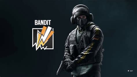 Bandit Operator Video Tom Clancys Rainbow Six Siege Youtube