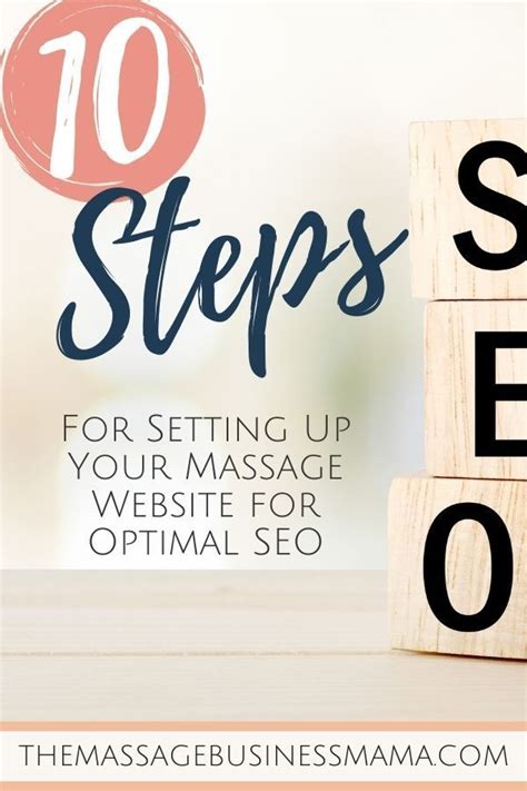 Setting Up Your Massage Website For Optimal Seo Massage Therapy