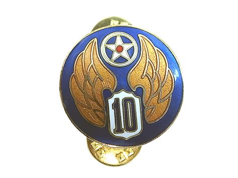 Deadstock Usmilitary Pins 16 Usarmyairforce Tenth Air Force 第10空軍