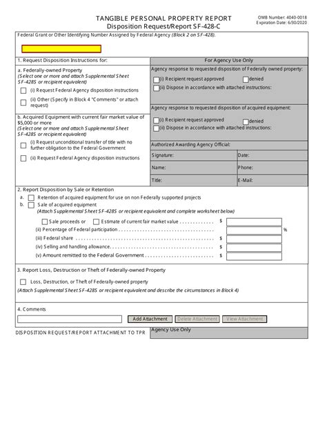 Form Sf 428 C Fill Out Sign Online And Download Fillable Pdf