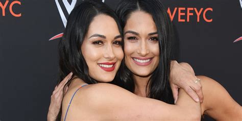 Nikki And Brie Bella Are Quarantining Together While Pregnant Watch Video Brie Bella Nikki