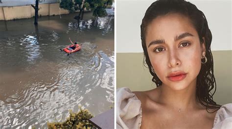 Look Yassi Pressman S House In Rizal Affected By Flood Push Ph