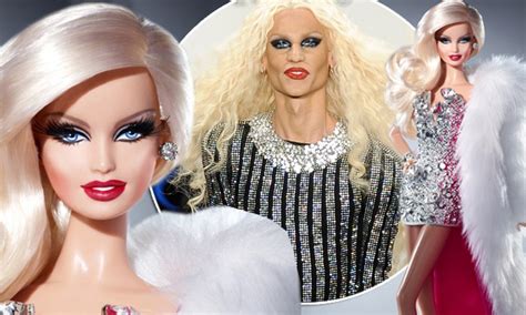 introducing drag queen barbie mattel models its latest doll on cross dressing designer from