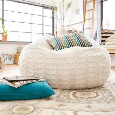 Bean bags are the best for afternoon naps and lazy sunday mornings. Cool Velvet Striped Pillow | Stripe pillow, Bean bag chair ...