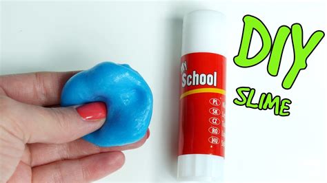 Diy Glue Stick Slime Without Borax How To Make Slime With Glue Stick Youtube