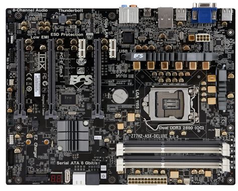 Ecs Reveals Its First Motherboard With Thunderbolt Support The Z77h2