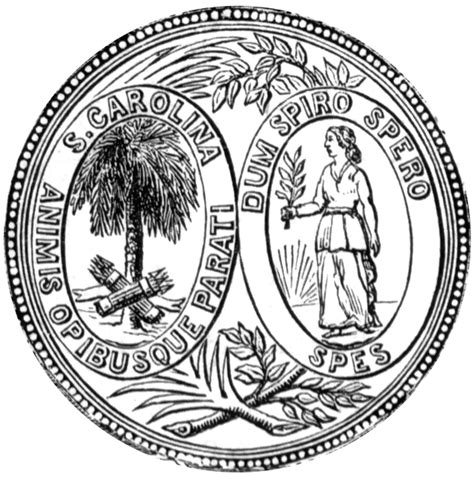 South Carolina Seal Clipart Etc