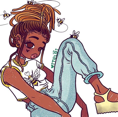 Eloi On Instagram Mel 🐝 Dreads Characterdesign Girls Cartoon