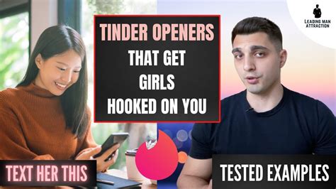 Unique Tinder Openers That Get Girls Hooked On You In YouTube