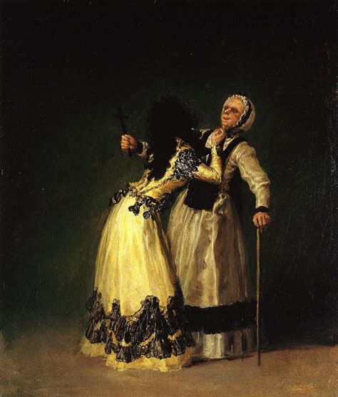The Duchess Of Alba And Her Duenna 1795 Francisco Goya Francisco