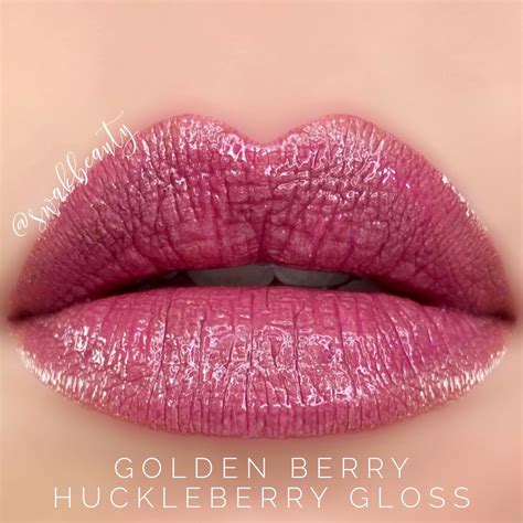 Golden Berry Lipsense With Huckleberry Gloss Senegence Independent